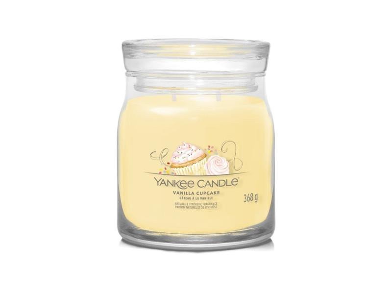 YANKEE CANDLE Vanilla Cupcake svíčka 368g  2 knoty Signature střední