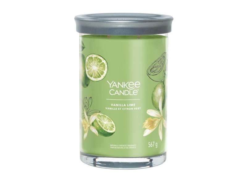 YANKEE CANDLE Vanilla Lime svíčka 567g  2 knoty Signature tumbler velký