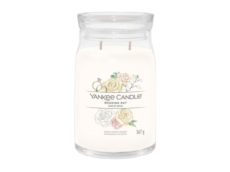 YANKEE CANDLE Wedding Day svíčka 567g  2 knoty Signature velký