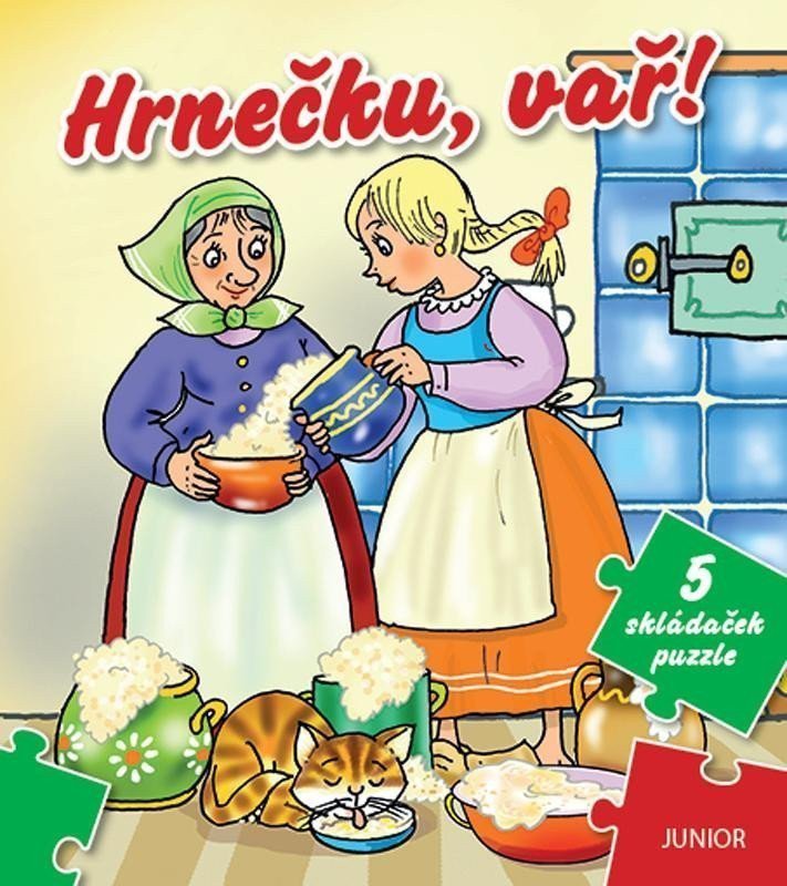 Hrnečku vař - 5 skládaček puzzle