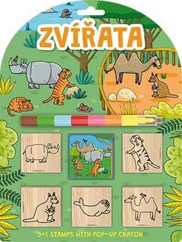 Zvířata - Razítka 51 s voskovou