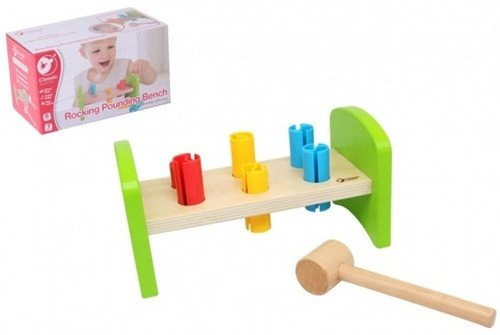 Zatloukačka s kladívkem dřevoplast 8 ks