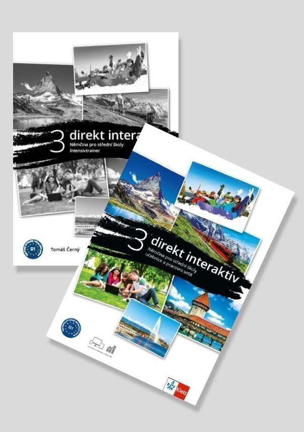 Direkt interaktiv 3 B1 – učebnice s prac sešitem  Intensivtrainer  žák licence 18 měsíců