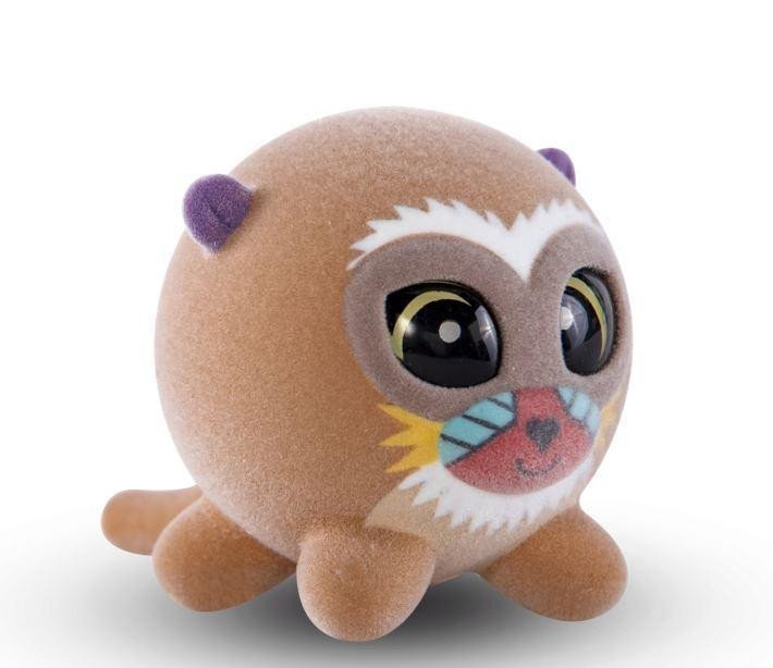 Flockies Pavián Max - sběratelská figurka 5 cm