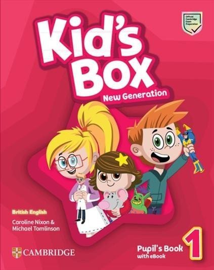 Kids Box New Generation 1 Pupils Book with eBook British English – Nixon Caroline