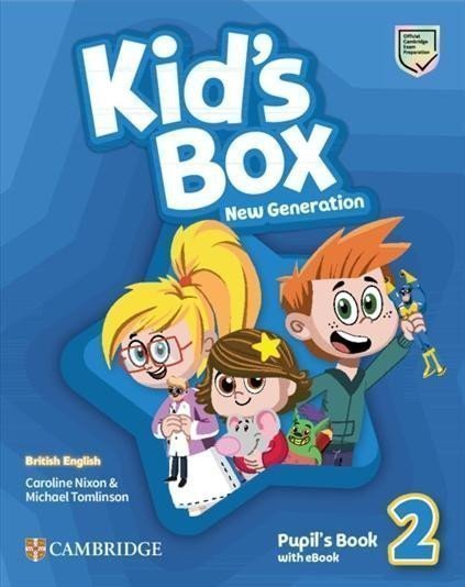 Kids Box New Generation 2 Pupils Book with eBook British English – Nixon Caroline