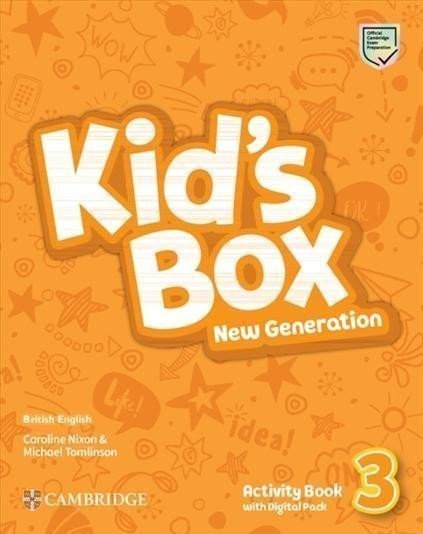 Kids Box New Generation 3 Activity Book with Digital Pack British English – Nixon Caroline