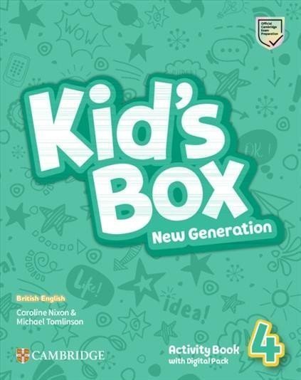 Kids Box New Generation 4 Activity Book with Digital Pack British English – Nixon Caroline