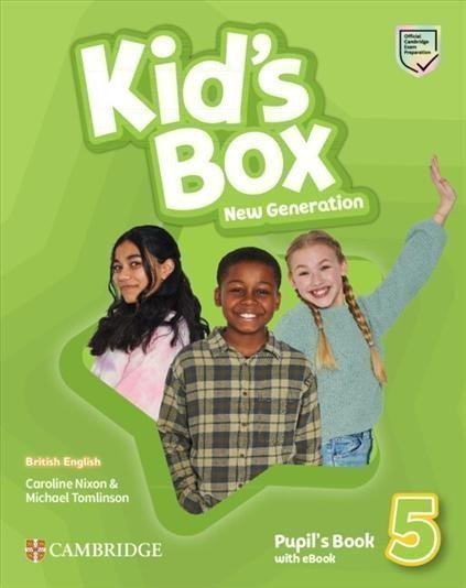 Kids Box New Generation 5 Pupils Book with eBook British English – Nixon Caroline