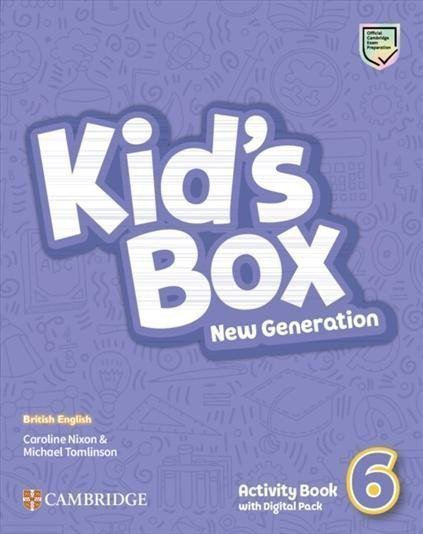 Kids Box New Generation 6 Activity Book with Digital Pack British English – Nixon Caroline