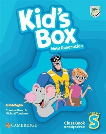 Kids Box New Generation Starter Class Book with Digital Pack British English – Nixon Caroline