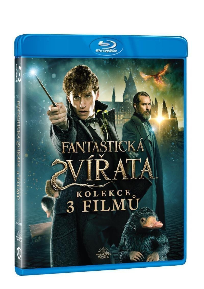 Fantastická zvířata - kolekce 1-3 3 Blu-ray