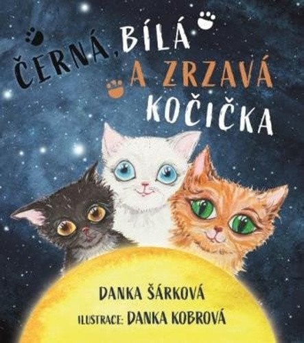 Černá bílá a zrzavá kočička – Šárková Danka