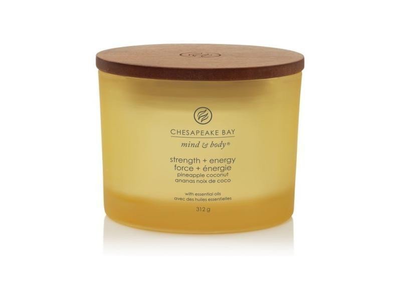 Vonná svíčka CHESAPEAKE BAY CANDLE Strength  Energy 312g  3 knoty