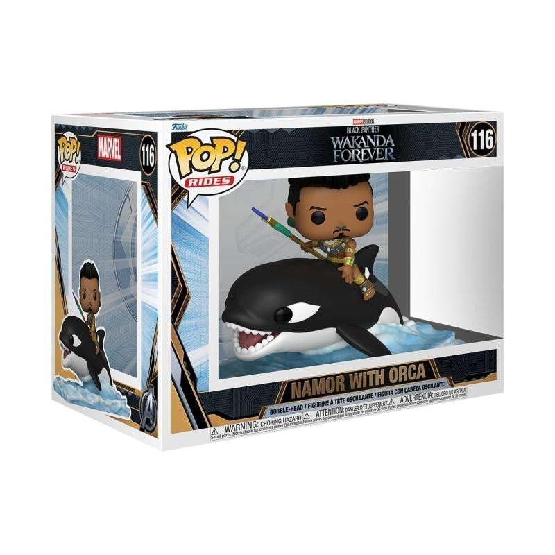 Funko POP Ride Deluxe Black Panther Wakanda Forever - Namor wOrca