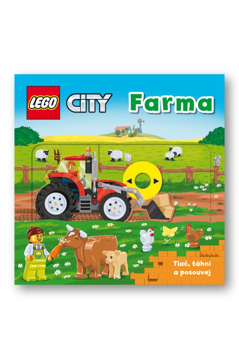 LEGO CITY Farma - Tlač táhni a posouvej
