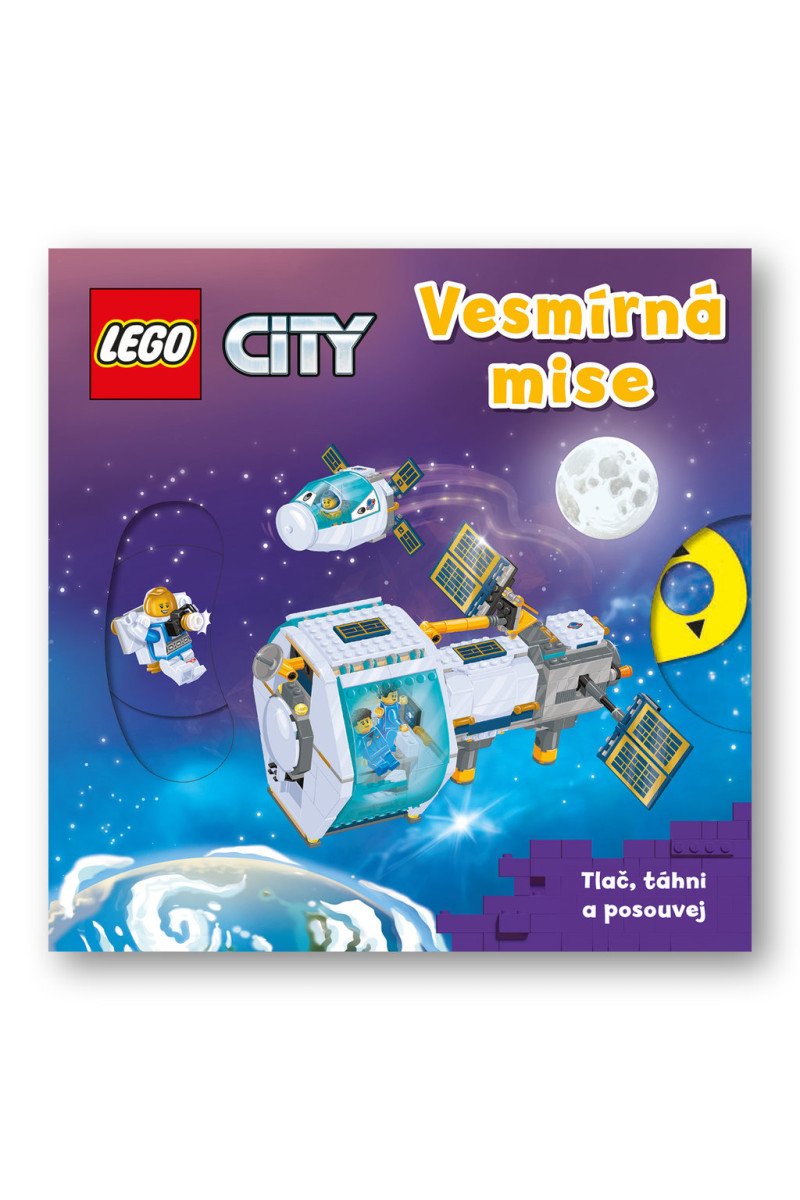 LEGO CITY Vesmírná mise - Tlač táhni a posouvej