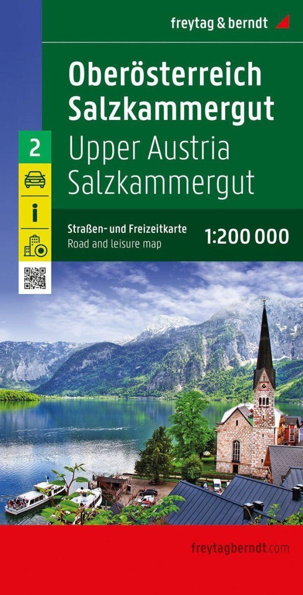 Horní Rakousko-Salzkammergut 1200 000  automapa