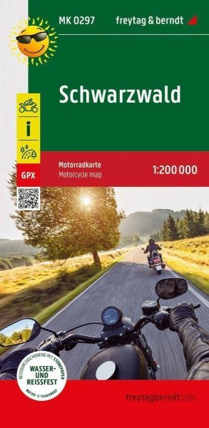 Černý les 1:200 000 / motocyklová mapa (2022)