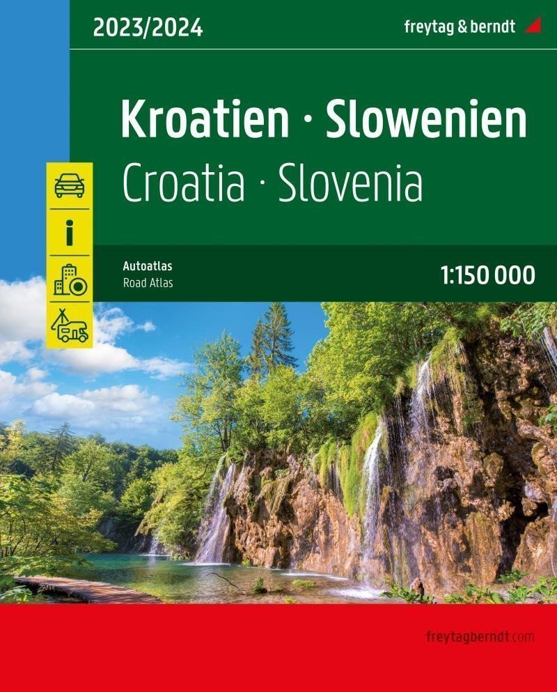 Chorvatsko-Slovinsko 1150 000  autoatlas
