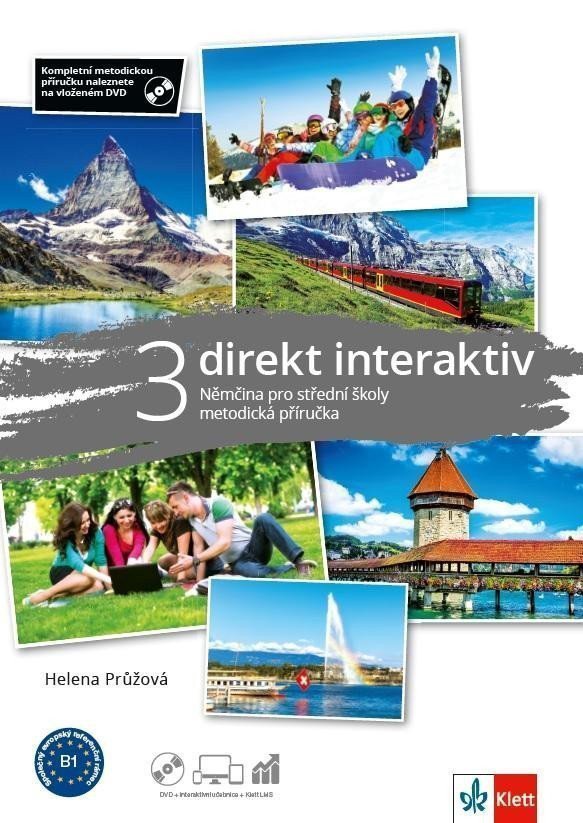 Direkt interaktiv 3 B1 – metodická příručka s DVD – Průžová Helena