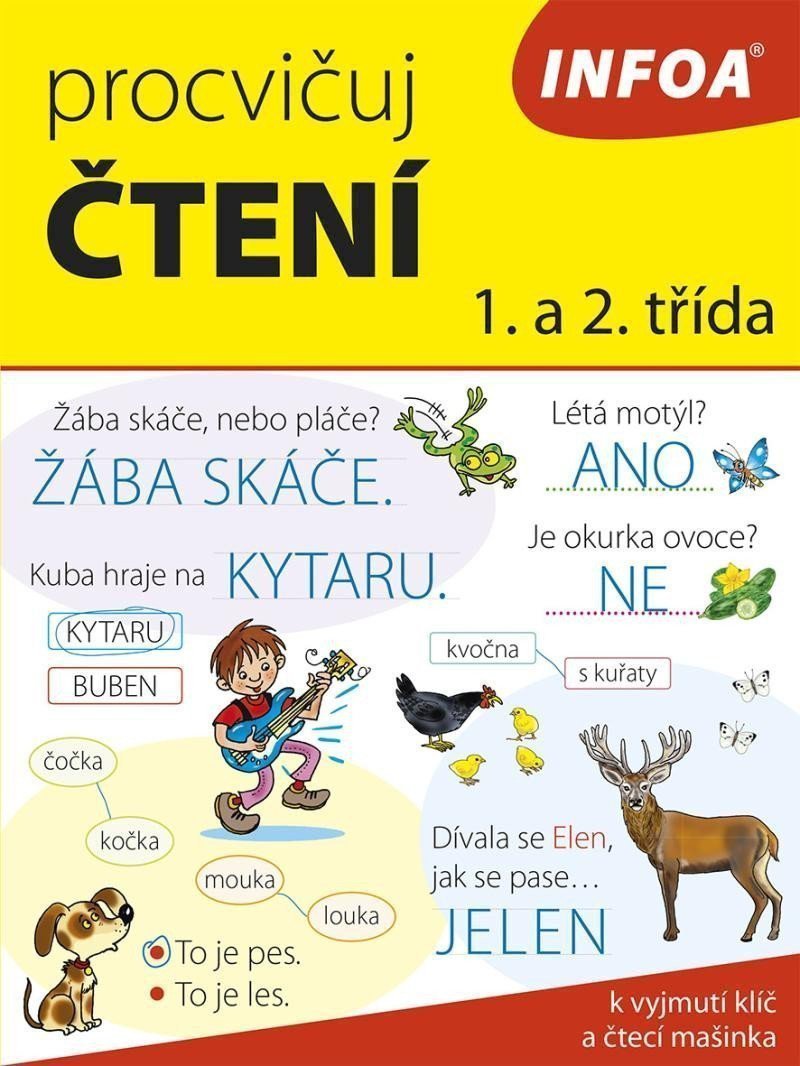 Procvičuj čtení 1 a 2 třída