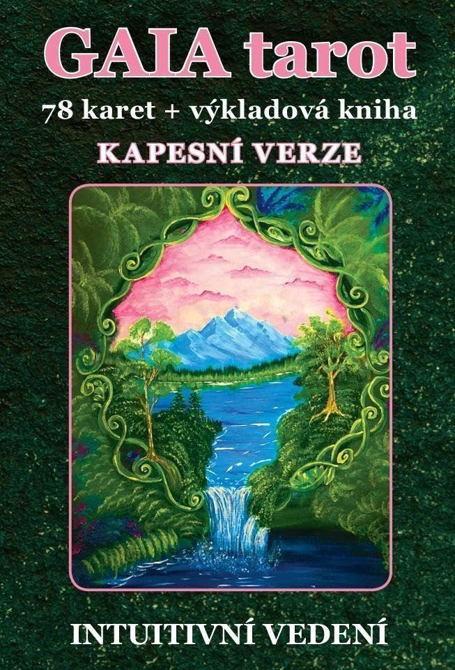 GAIA tarot - Kapesní verze 78 karet  výkladová kniha – Kovářová Veronika