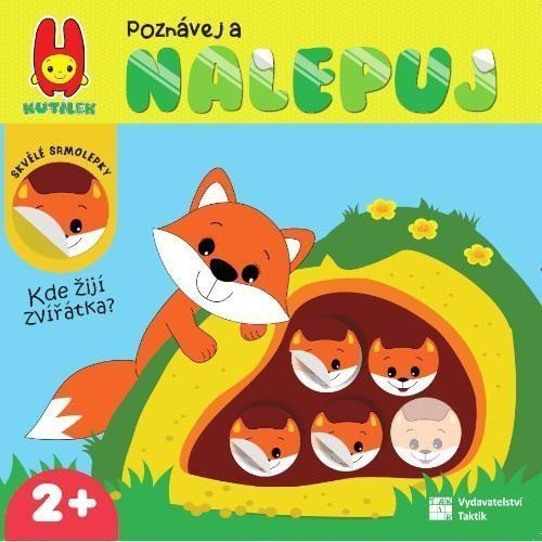 Poznávej a nalepuj -Kde žijí zvířátka