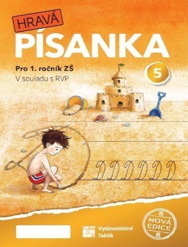 Hravá písanka pro 1ročník - 5díl - nová edice - Verze s menším písmem