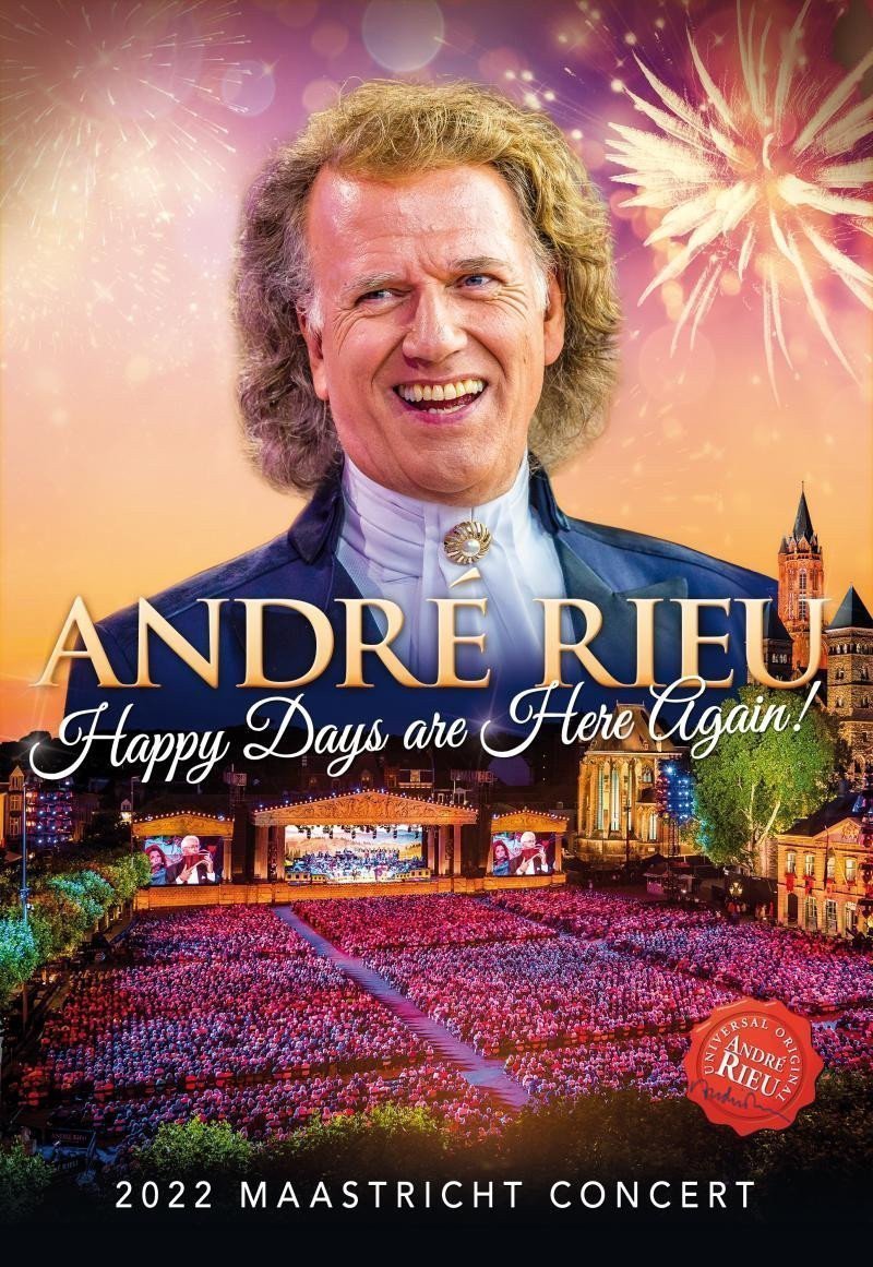 Andre Rieu Happy Days Are Here Again DVD