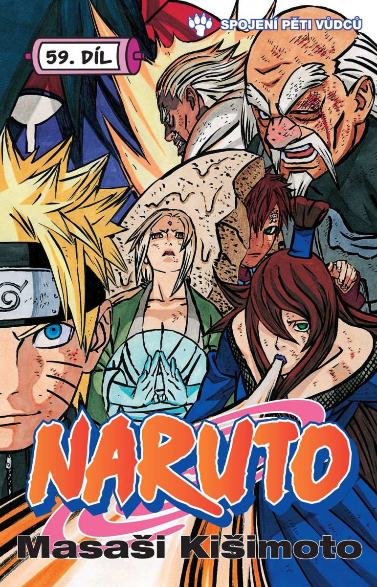 Naruto 59 - Spojení pěti vůdců – Kišimoto Masaši