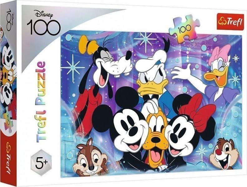 Trefl Puzzle Disney 100 let Zábava v Disney Worldu 100 dílků
