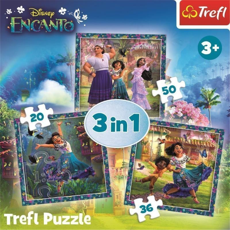Trefl Puzzle Encanto Postavy3v1 203650 dílků