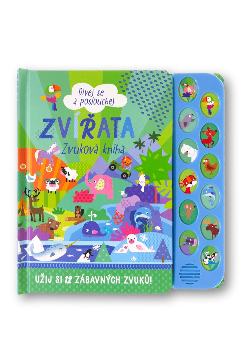 Dívej se a poslouchej Zvířata - Zvuková kniha