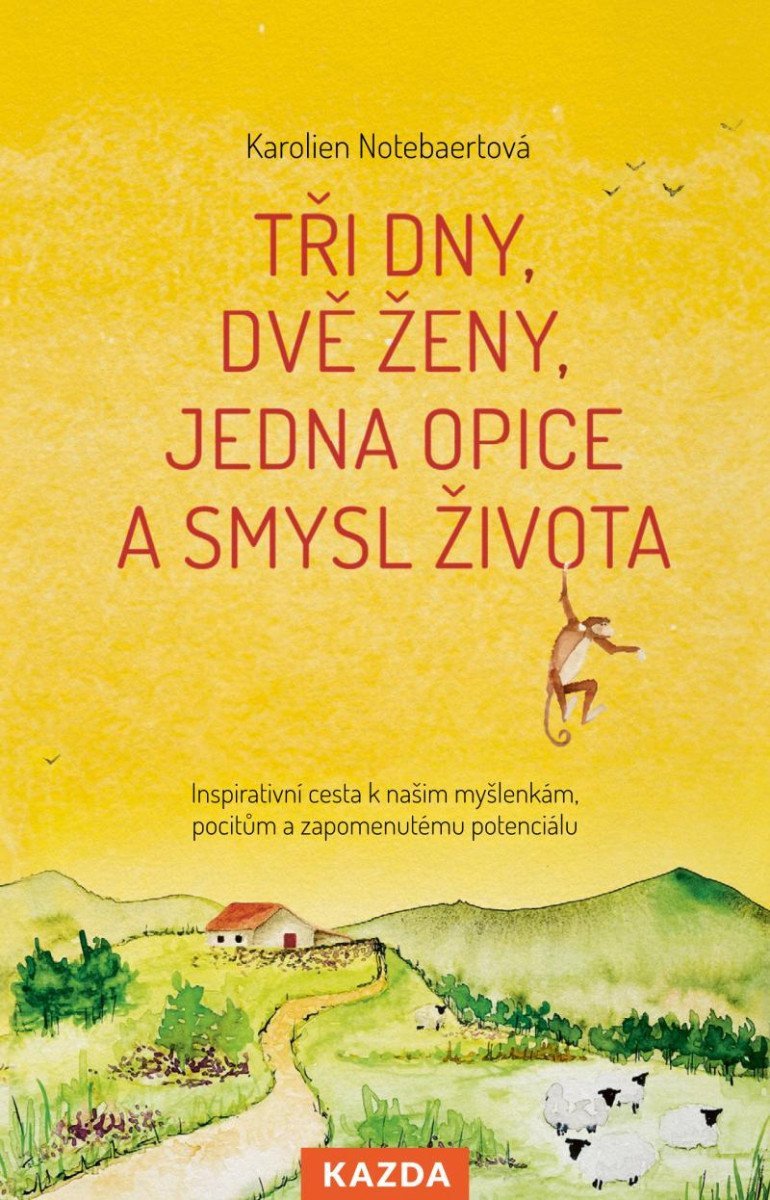Tři dny dvě ženy jedna opice a smysl života - Inspirativní cesta k našim myšlenkám pocitům a zapomenutému potenciálu – Notebaertová Karolien