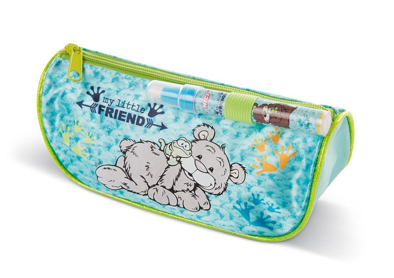 NICI penál plyšový Magic Medvídek