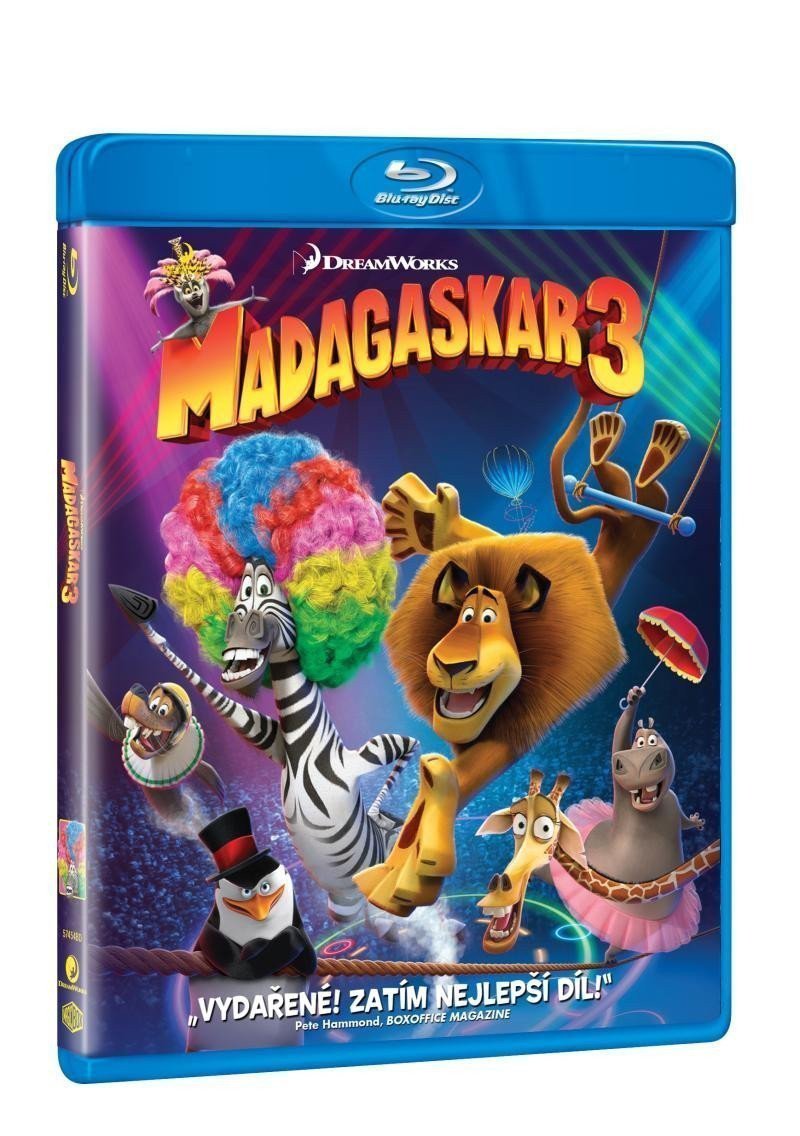 Madagaskar 3 Blu-ray
