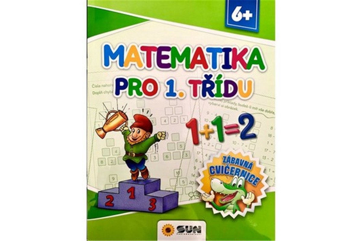 Matematika pro 1 třídu - Zábavná cvičebnice 6