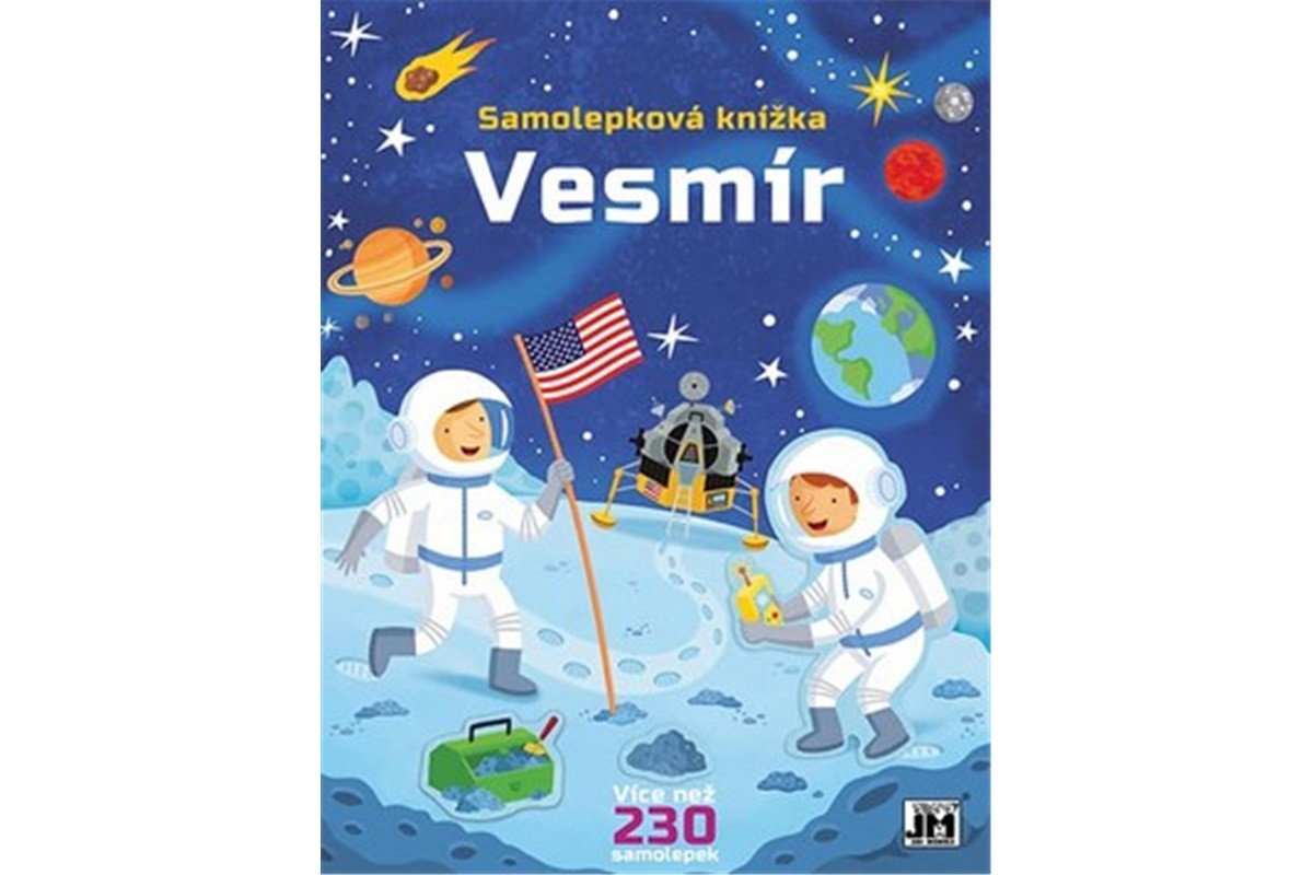 Samolepková knížka Vesmír