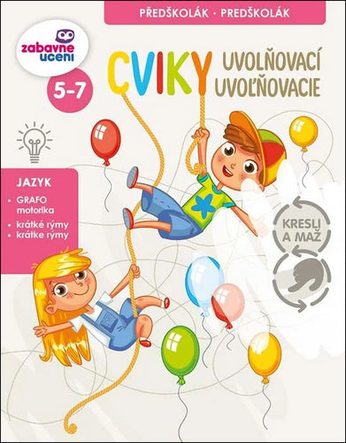 Kresli a maž - Uvolňovací cviky stíratelný sešit