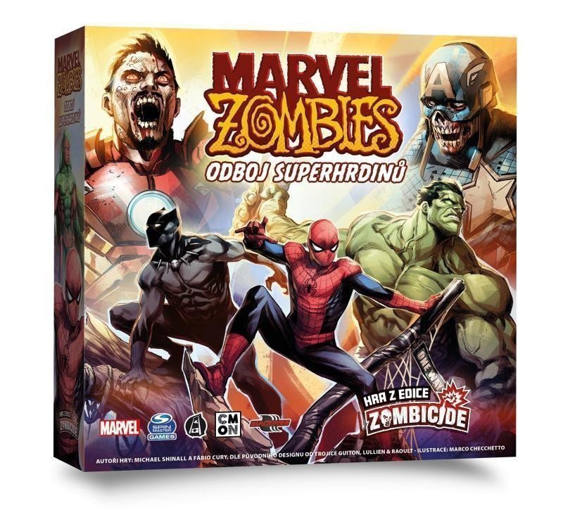 MARVEL ZOMBIES Odboj superhrdinů - společenská hra