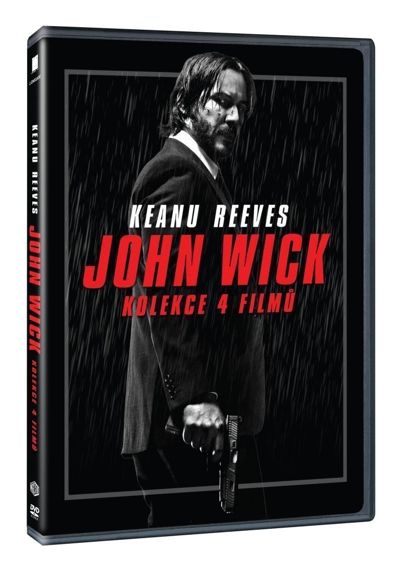 John Wick kolekce 1-4 4DVD