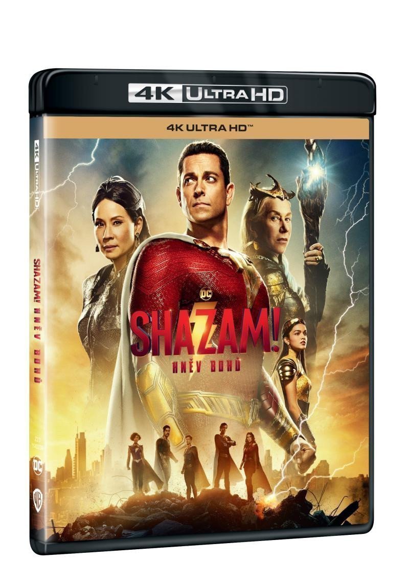 Shazam Hněv bohů 4K Ultra HD  Blu-ray