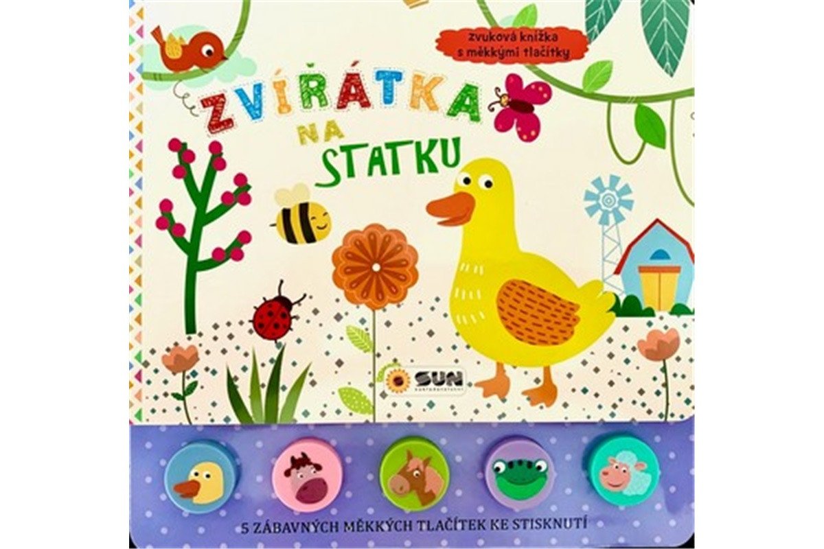 Zvířátka na statku - Zvuková knížka