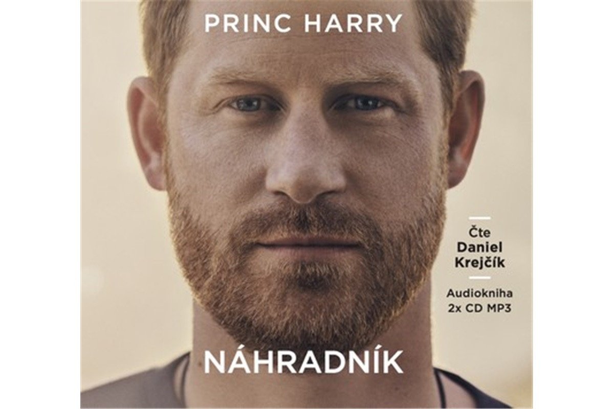 Princ Harry Náhradník - 2 CDmp3 Čte Daniel Krejčík – Princ Harry