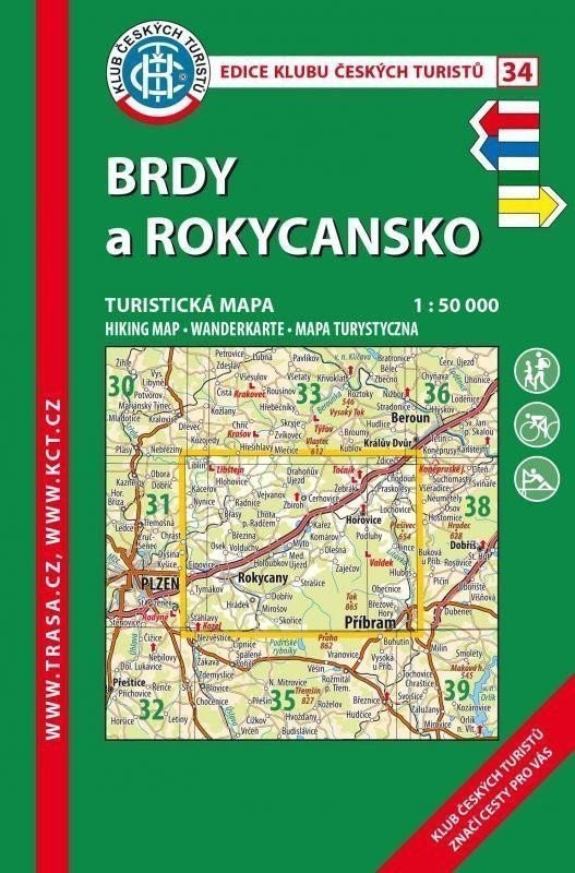 KČT 34 Brdy a Rokycansko 150 000
