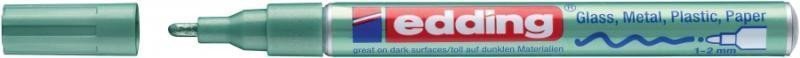 Edding Lakový popisovač 751 - zelený metalický