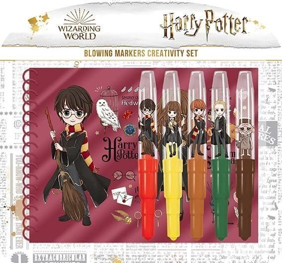 Harry Potter - Set s foukacími fixy a notesem