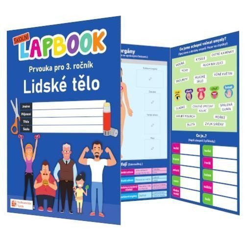Školní lapbook Lidské tělo 3 ročník