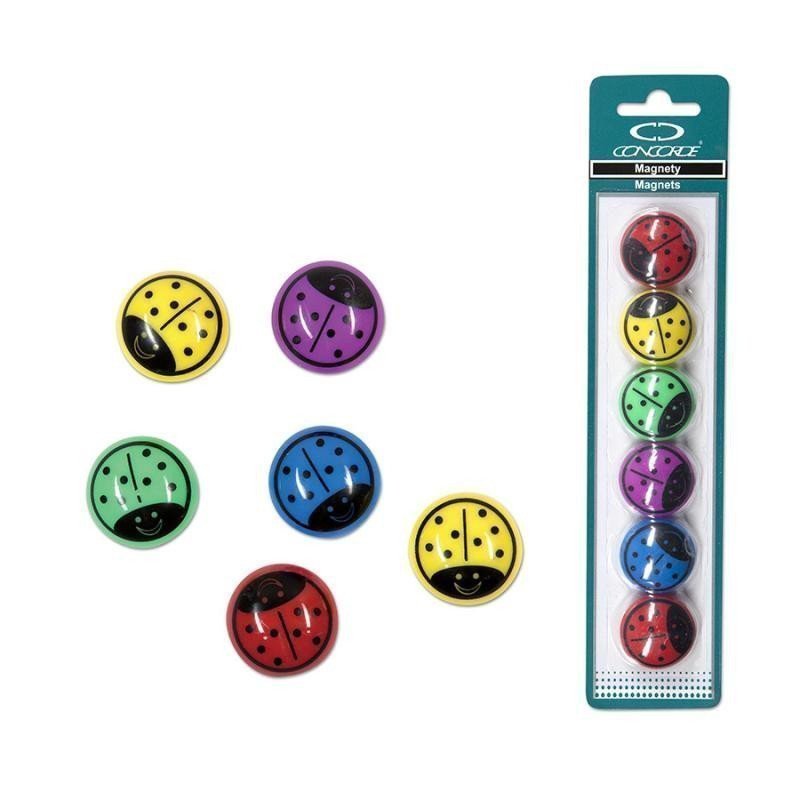 Concorde Magnety Berušky 30 mm 6 ks